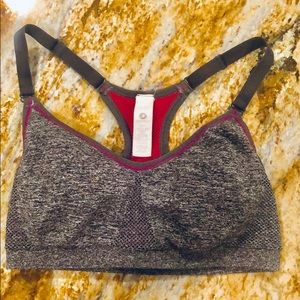 Aerie • grey racerback sports bra